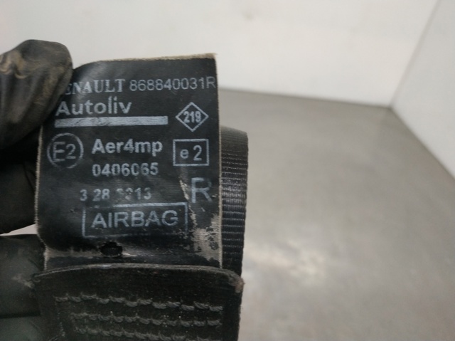 868840031R RENAULT Ремень безопасности купить в Харьков