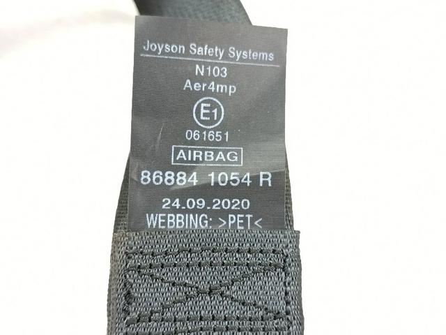 868841054R RENAULT Ремень безопасности передний правый купить в Запорожье