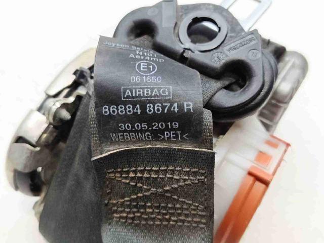 RENAULT 868848674R Ремень безопасности передний левый в наличии Днепр