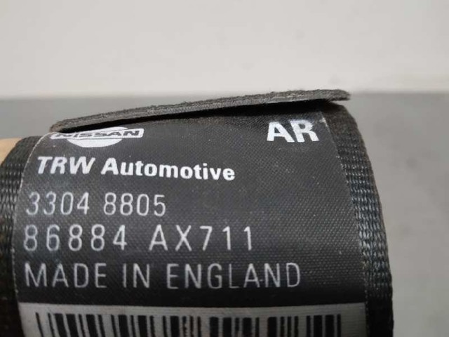 86884AX711 NISSAN Ремень безопасности купить в Кривой Рог