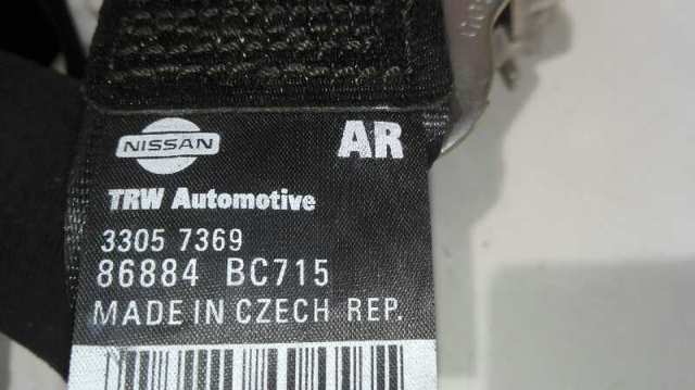 86884BC715 NISSAN Ремень безопасности передний правый купить в Черкассы