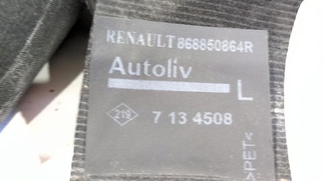 RENAULT 868850864R Ремень безопасности передний левый в наличии Тернополь