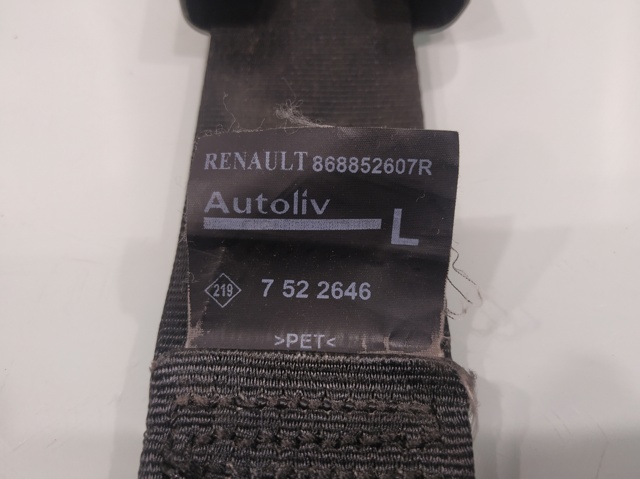 RENAULT 868852607R Ремень безопасности передний левый в наличии Винница