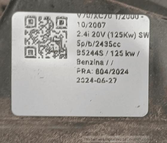 VOLVO 8693567 Фара левая в наличии Павлоград