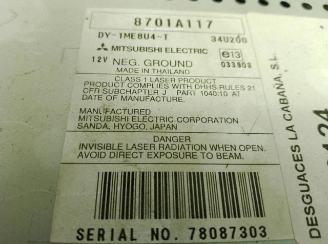 MITSUBISHI 8701A117 в наличии Запорожье