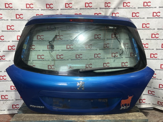 Porta traseira para Peugeot 207 1.4 hdi 8hzdv4td 8701CS