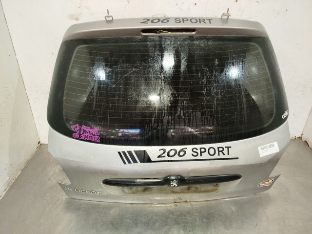 Porta traseira (3ª/5ª porta-malas (tampa de alcapão) Peugeot 206 2A/C
