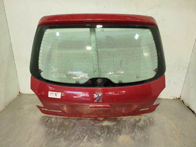 Porta traseira (3ª/5ª porta-malas (tampa de alcapão) Peugeot 206 2A/C