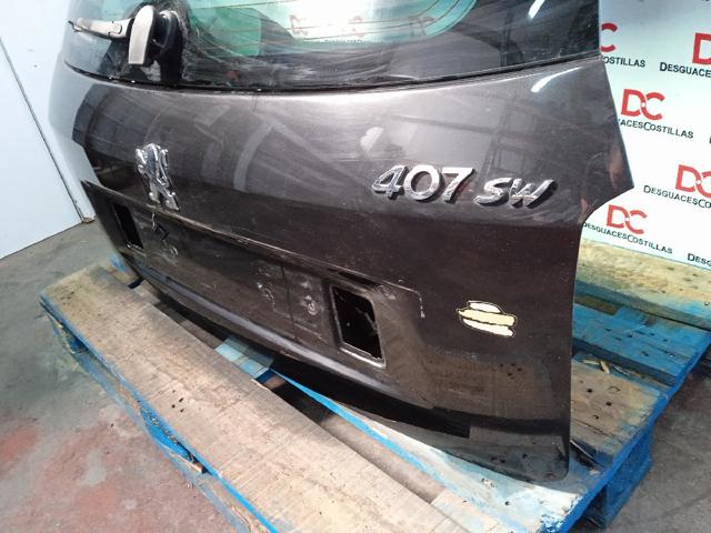 Porta traseira (3ª/5ª porta-malas (tampa de alcapão) Peugeot 407 6E