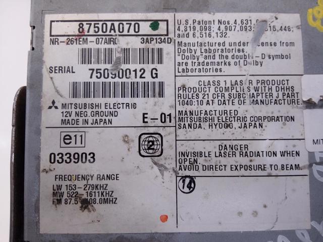 MITSUBISHI 8750A070 Дисплей многофункциональный в наличии Львов