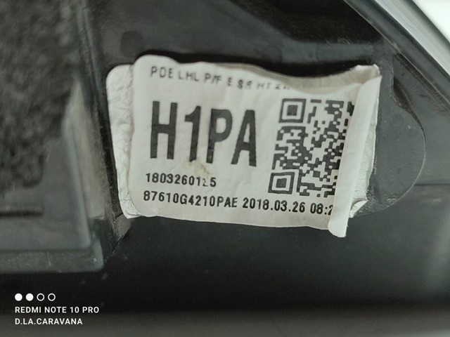 87610G4210 Зеркало заднего вида левое купить Черновцы