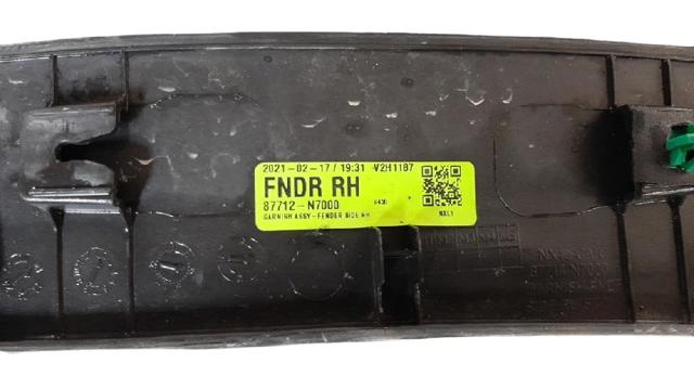 87712N7000 Расширитель (накладка) арки переднего крыла правый купить Сумы