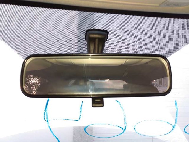 Espelho interior para Toyota Corolla 1.6 VVT-i (zze121_) 3zzfe 878100D011