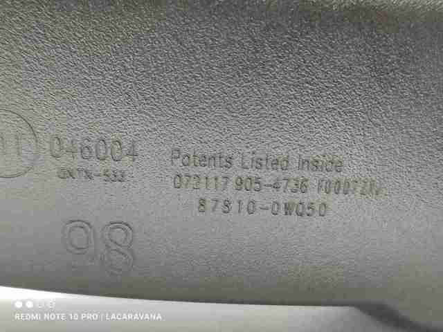 878100W050 TOYOTA Зеркало заднего вида купить в Хмельницкий