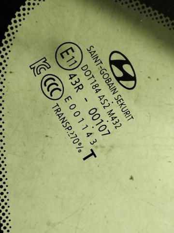 87820D3000 HYUNDAI Стекло кузова (багажного отсека) правое купить в Ровно