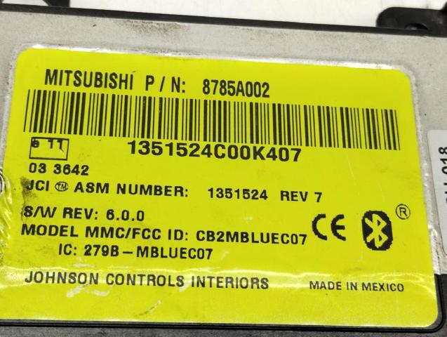 8785A002 Блок управление Bluetooth купить Ровно