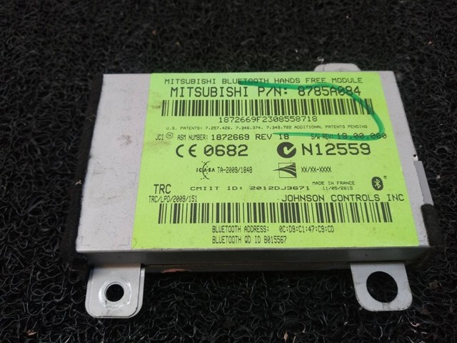 8785A084 MITSUBISHI Блок управление Bluetooth купить в Тернополь