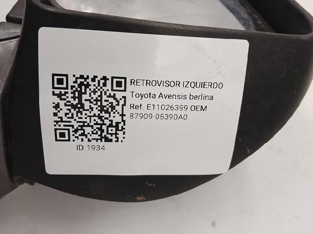 8790905390A0 TOYOTA Левое боковое зеркало купить в Хмельницкий