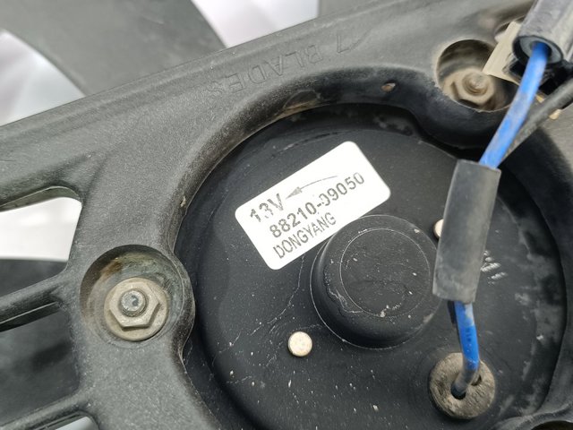 Ventilador elétrico de esfriamento montado (motor + roda de aletas) SsangYong Actyon QJ
