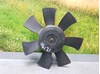 Ventilador elétrico de esfriamento montado (motor + roda de aletas) 8821009050 SSANG YONG