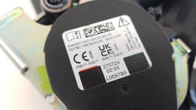 888413711R RENAULT Ремень безопасности задний купить в Павлоград