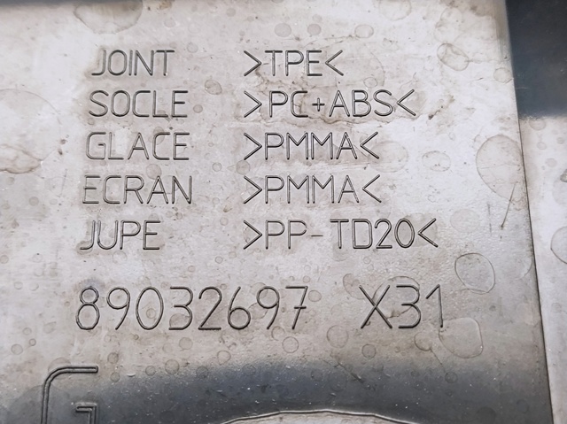 89032697 PEUGEOT Фонарь задний левый внешний купить в Киев