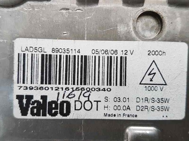 PEUGEOT 89035114 Ксенон, блок управления в наличии Сумы