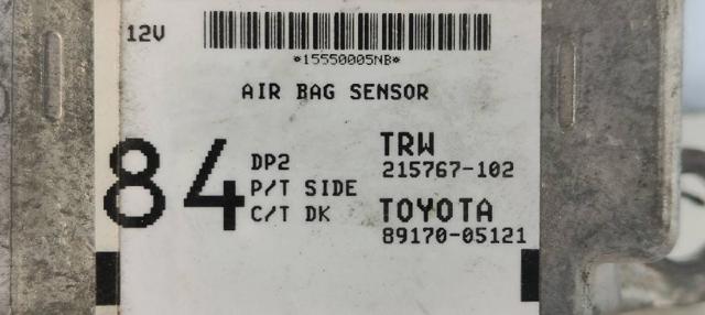 8917005121 TOYOTA Модуль-процессор управления подушкой безопасности (ЭБУ AIRBAG) купить в Запорожье