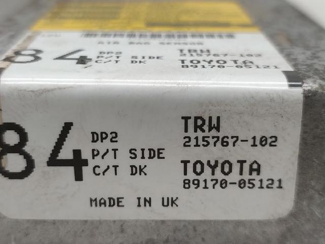 TOYOTA 8917005121 Модуль-процессор управления подушкой безопасности (ЭБУ AIRBAG) в наличии Черновцы
