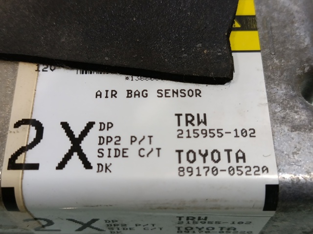 TOYOTA 8917005220 Модуль-процессор управления подушкой безопасности (ЭБУ AIRBAG) в наличии Полтава