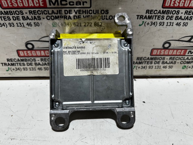 891700F240 TOYOTA Модуль-процессор управления подушкой безопасности (ЭБУ AIRBAG) купить в Ровно