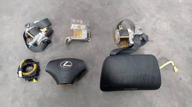 Módulo processador de controlo da bolsa de ar (Centralina eletrônica AIRBAG) 891700W080 Toyota