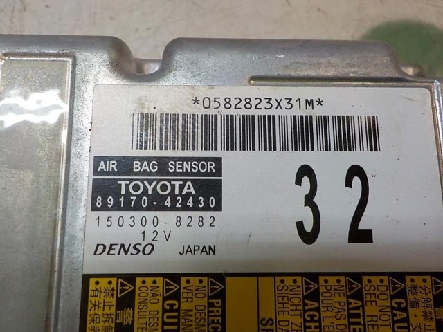 TOYOTA 8917042430 Модуль-процессор управления подушкой безопасности (ЭБУ AIRBAG) в наличии Ужгород