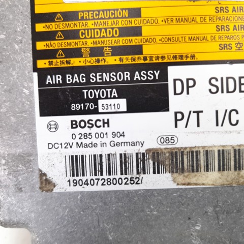 TOYOTA 8917053110 Модуль-процессор управления подушкой безопасности (ЭБУ AIRBAG) в наличии Чернигов