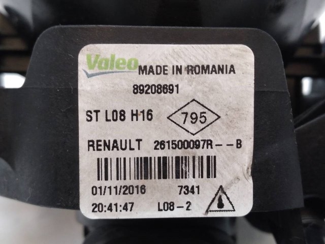 RENAULT 89208691 Фара противотуманная левая/правая в наличии Ужгород
