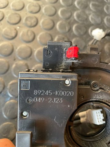 Anel AIRBAG de contato, cabo plano do volante Toyota Corolla E21