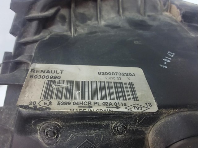 Farol esquerdo para Renault Megane II 1.5 dCi (BM02, BM13, BM2A, CM02, CM13) K9K729 89306990