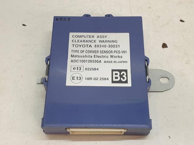 8934030031 TOYOTA Модуль управления парктроником купить в Ужгород
