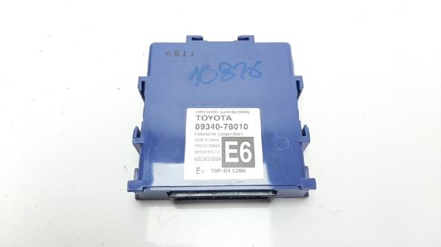 TOYOTA 8934078010 Модуль управления парктроником в наличии Черкассы