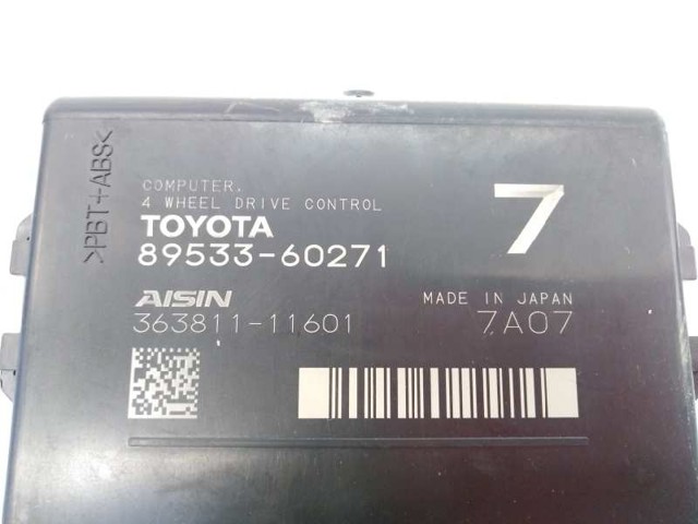 8953360271 TOYOTA Модуль управления (ЭБУ) полным приводом купить в Львов