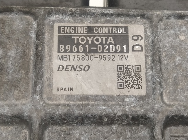 TOYOTA 8966102D91 Блок управления двигателем в наличии Тернополь