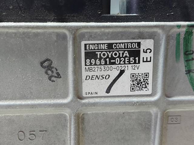 TOYOTA 8966102E51 Модуль управления (ЭБУ) двигателем в наличии Харьков