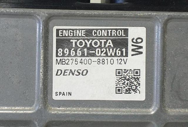8966102W61 TOYOTA Модуль управления (ЭБУ) двигателем купить в Сумы