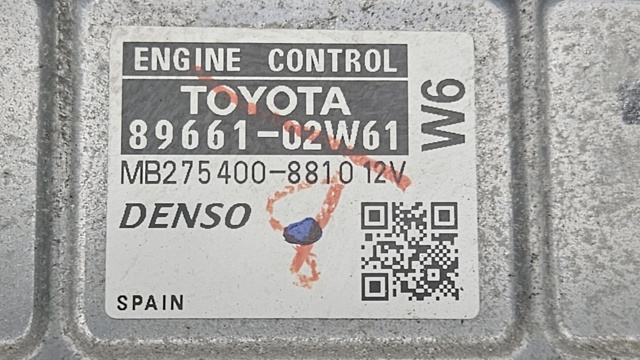 8966102W61 TOYOTA Модуль управления (ЭБУ) двигателем купить в Чернигов