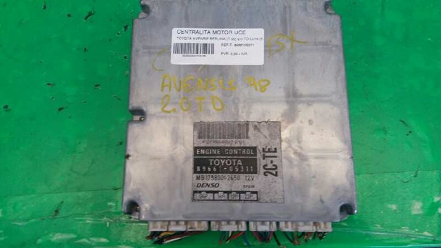 Módulo de direção (Centralina eletrônica) de motor 8966105311 Toyota