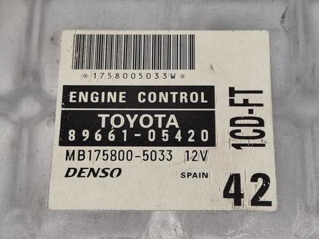 TOYOTA 8966105420 Модуль управления (ЭБУ) двигателем в наличии Житомир
