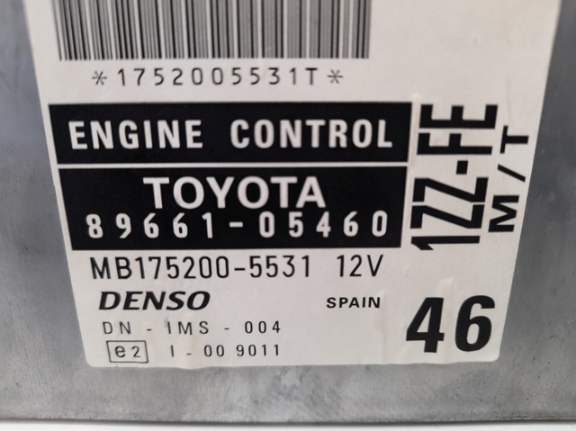 TOYOTA 8966105460 Модуль управления (ЭБУ) двигателем в наличии Кривой Рог