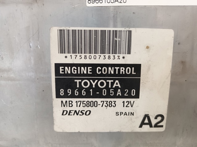 8966105A20 TOYOTA Модуль управления (ЭБУ) двигателем купить в Каменское