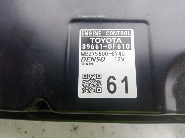 896610F610 TOYOTA Блок управления двигателем купить в Ровно