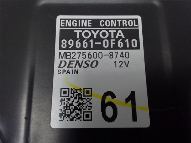 896610F610 TOYOTA Блок управления двигателем купить в Львов